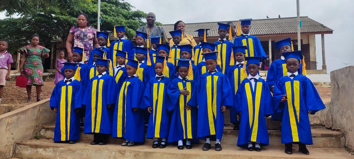 Graduation Day for the KG 2 class